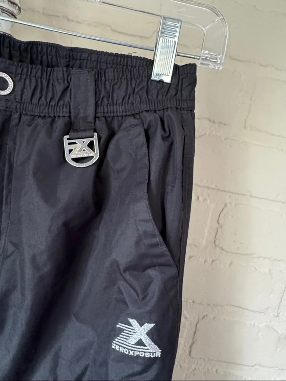 ZeroXposur snow pants Black Cargo kids boy unisex winter warm